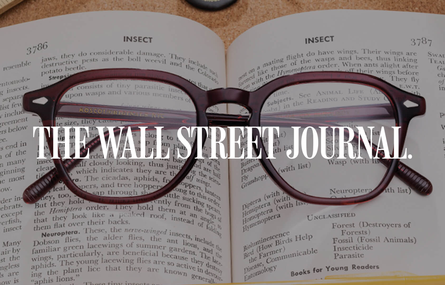 The Wall Street Journal Asks MOSCOT, How to Choose Glasses