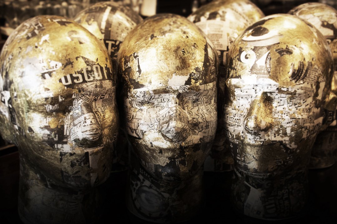 Meet the Makers: Golden MOSCOT Mannequin Heads