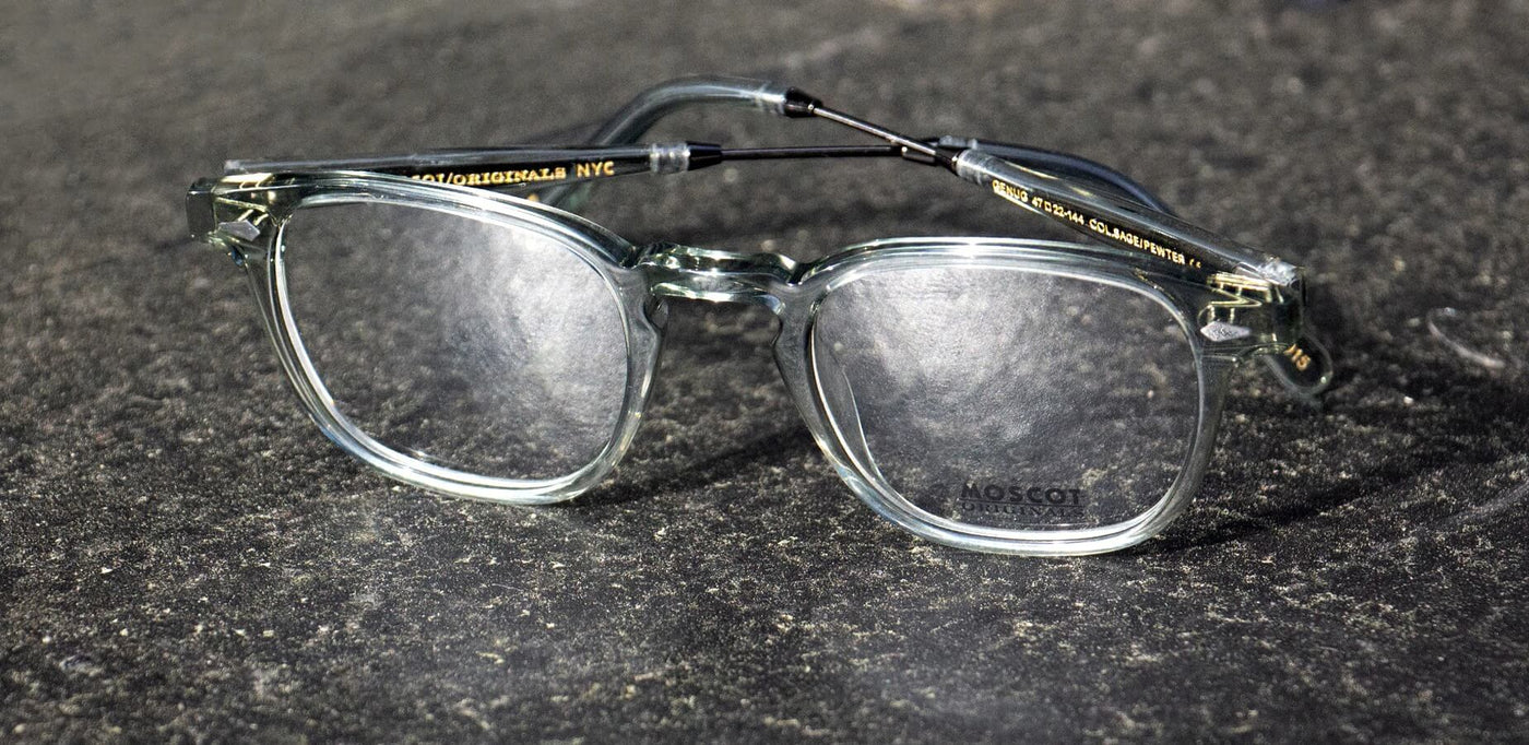 EYEGLASSES & SUNGLASSES WITH ACETATE NOSE PADS