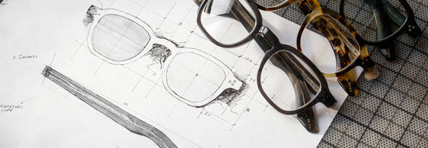 A sketch of glasses