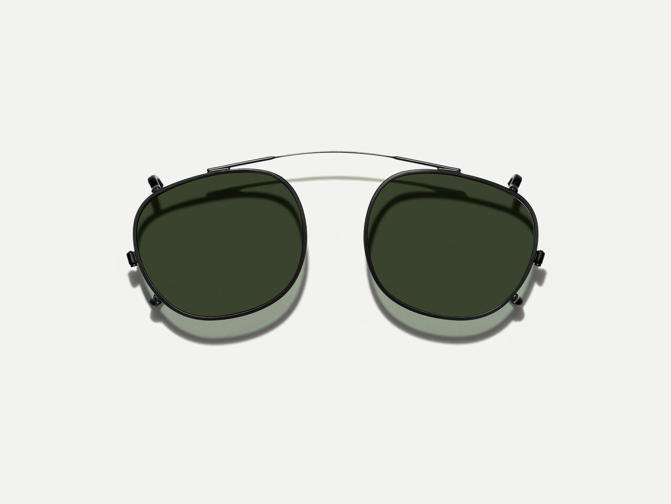 CLIPTOSH POLARIZED | Square Clip-on Sunglasses – MOSCOT NYC SINCE 1915