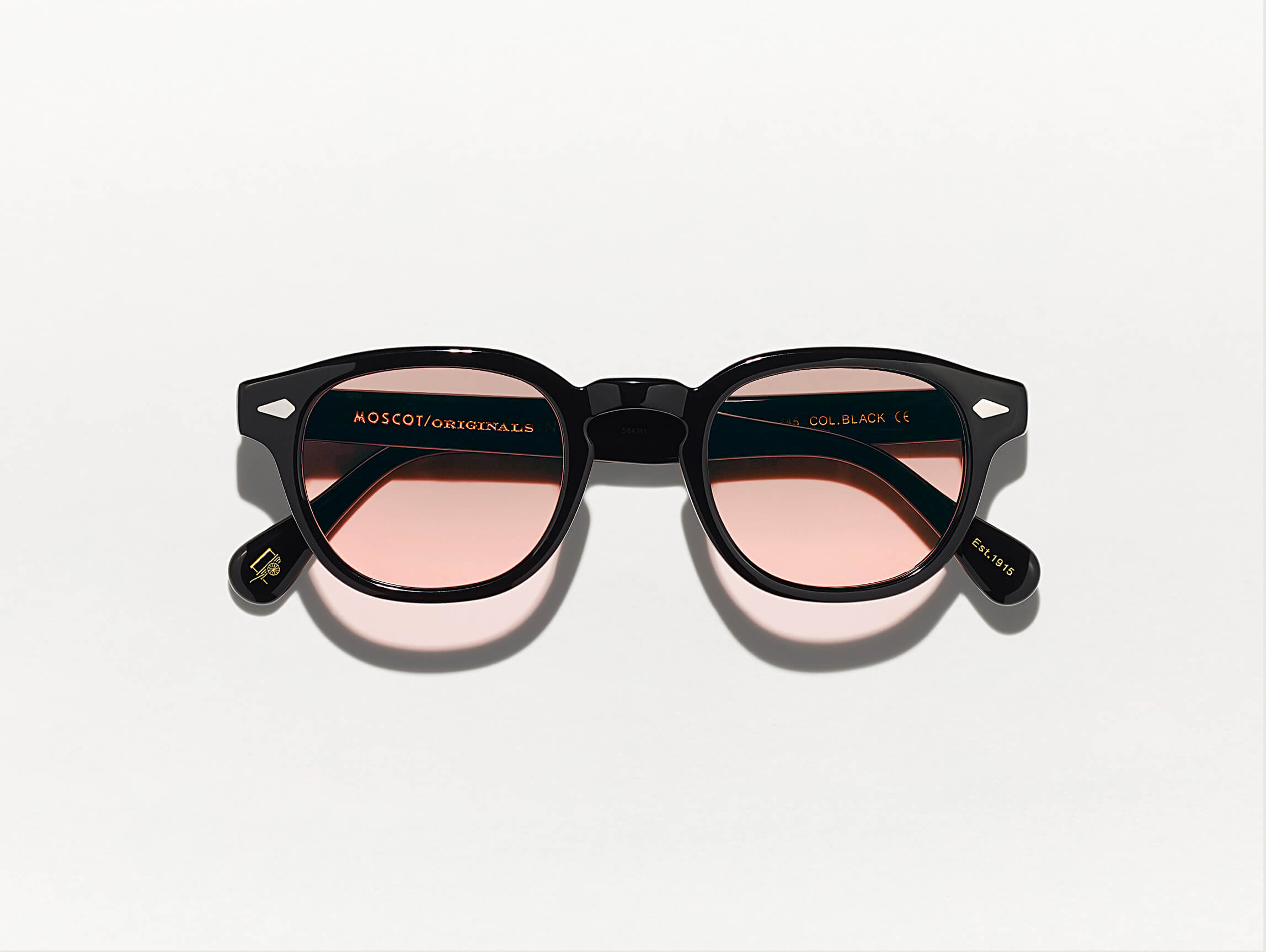 #color_new york rose | The LEMTOSH Black with New York Rose Tinted Lenses