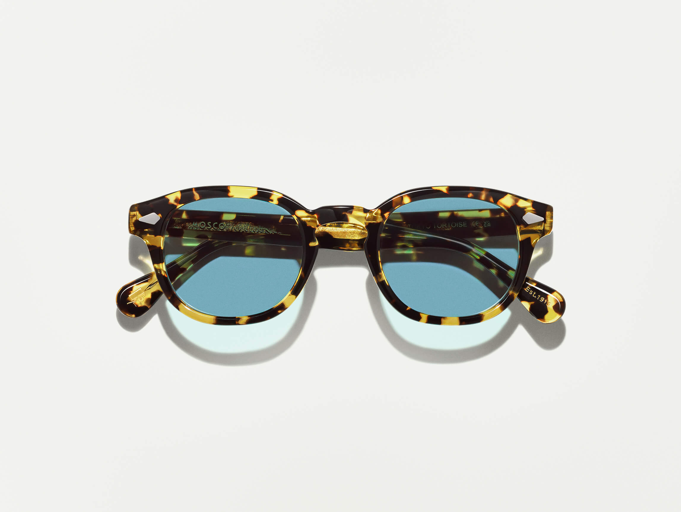 #color_tokyo tortoise | The LEMTOSH SUN in Tokyo Tortoise with Mineral Blue Glass Lenses