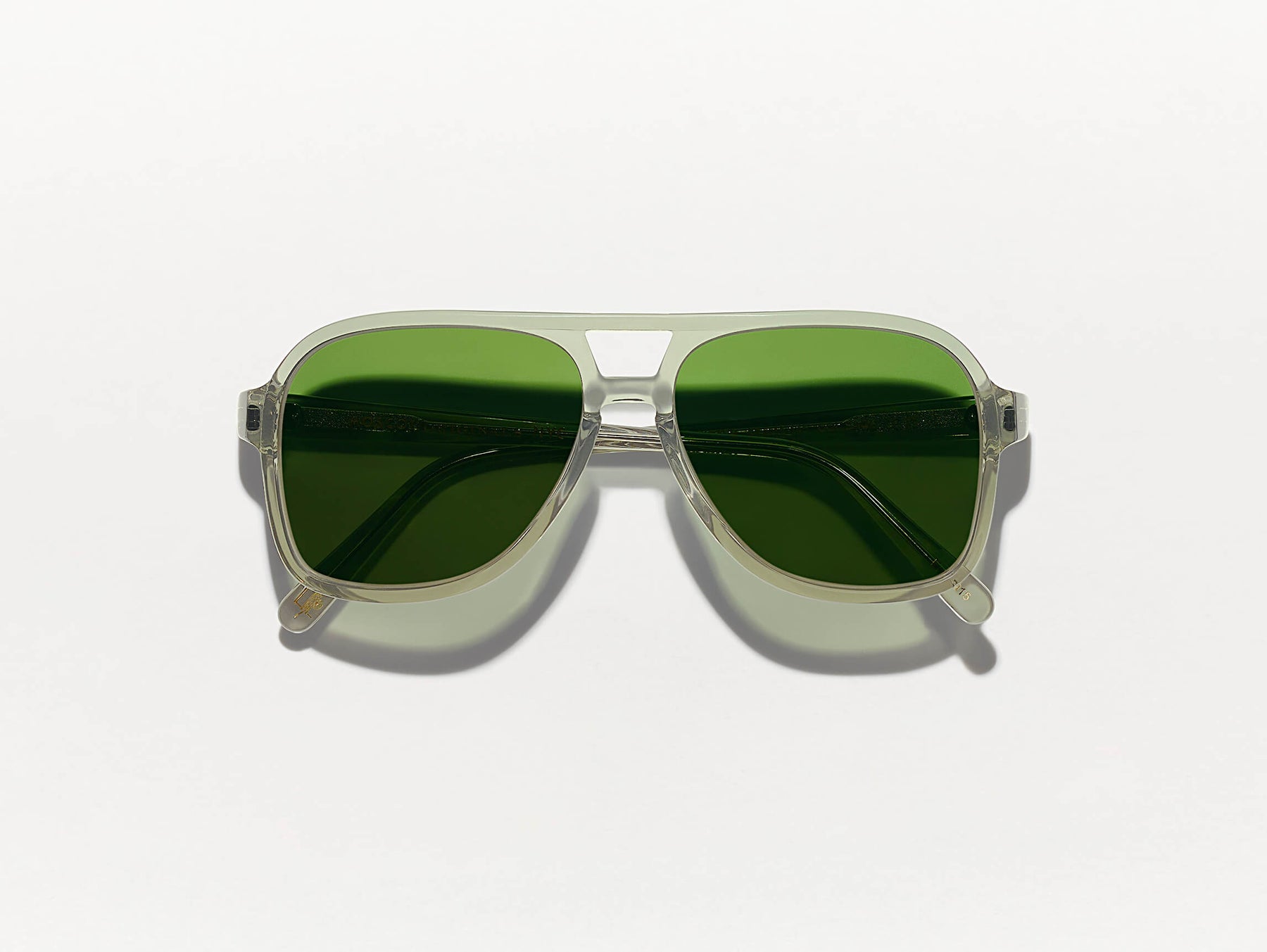 The SHEISTER SUN in Sage with CR-39 Green Lenses
