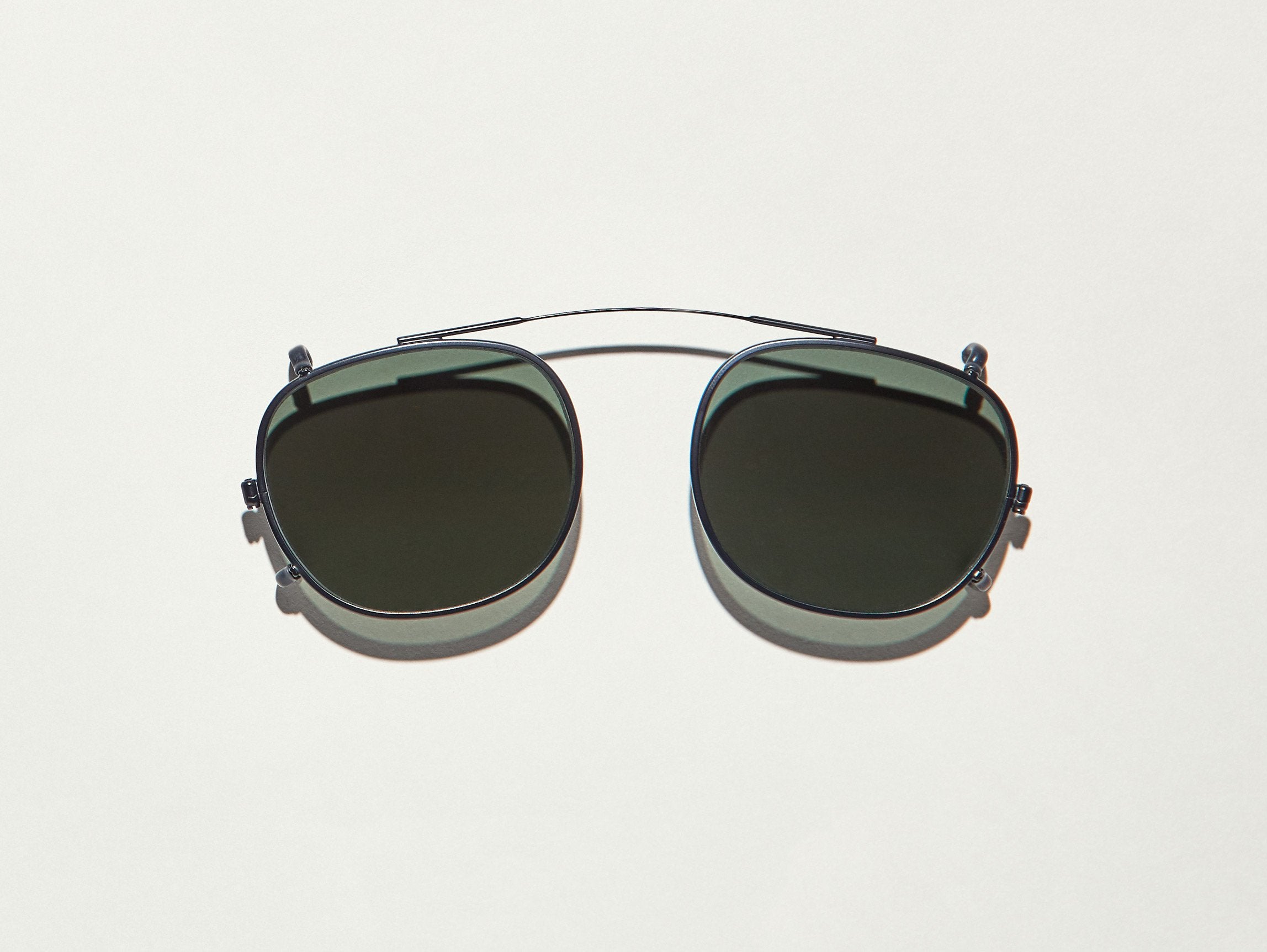 The CLIPTOSH POLARIZED in Matte Black with G-15 Lenses