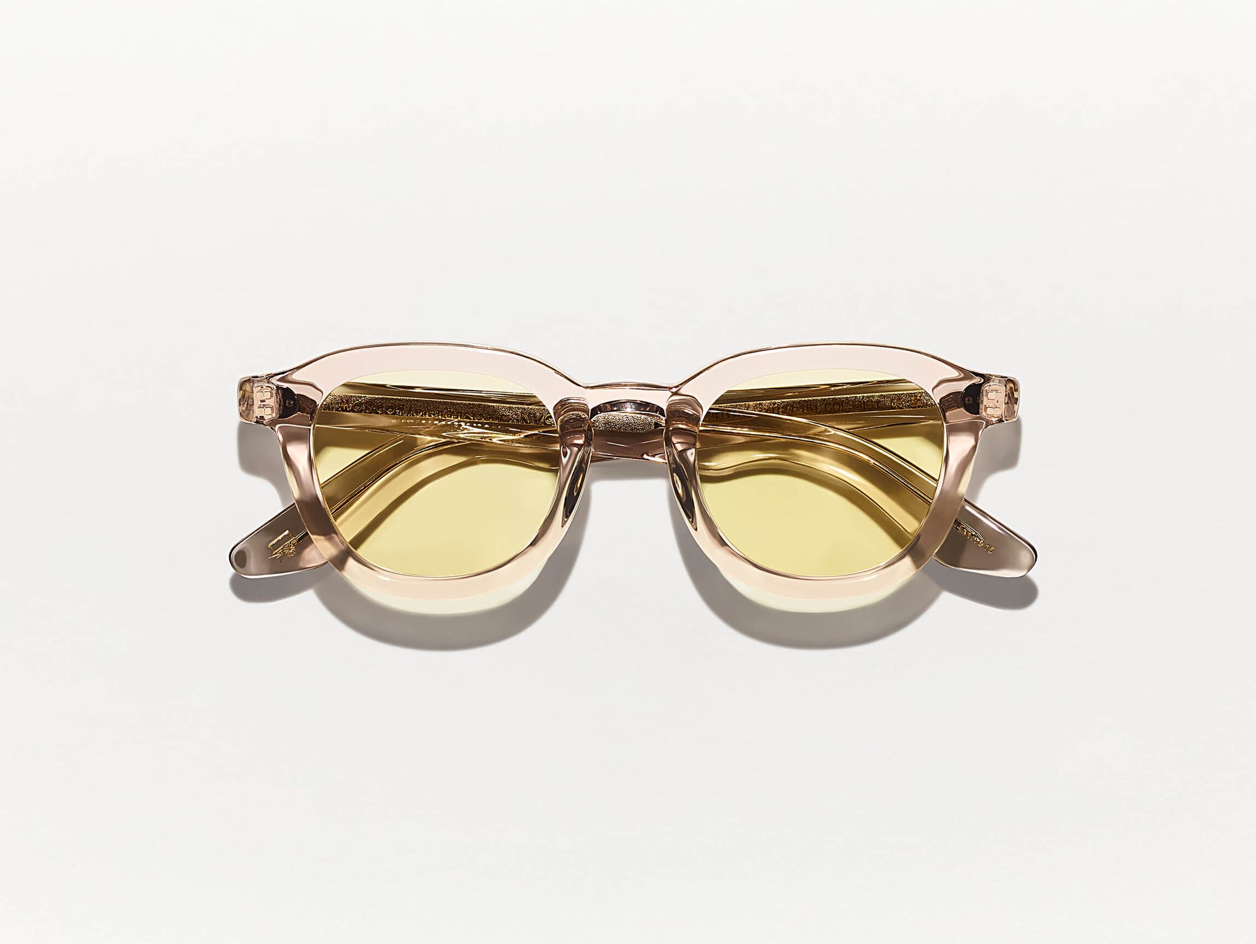 The DAHVEN Pastel with Pastel Yellow Tinted Lenses