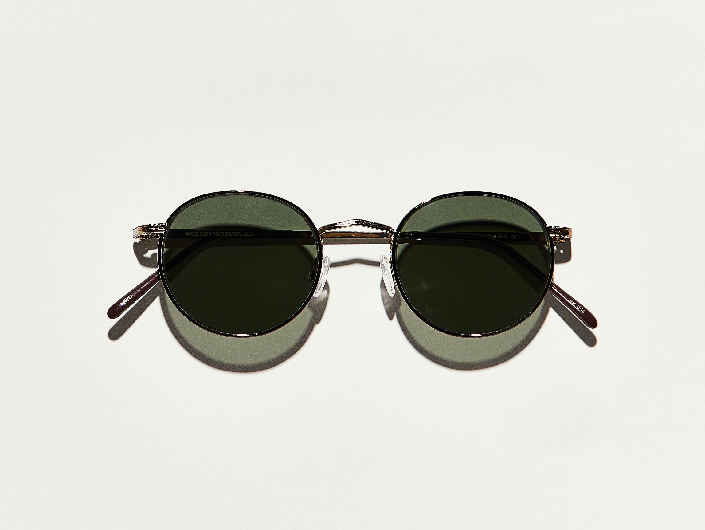 #color_tortoise/antique gold | The DOV SUN in Tortoise/Antique Gold with G-15 Glass Lenses