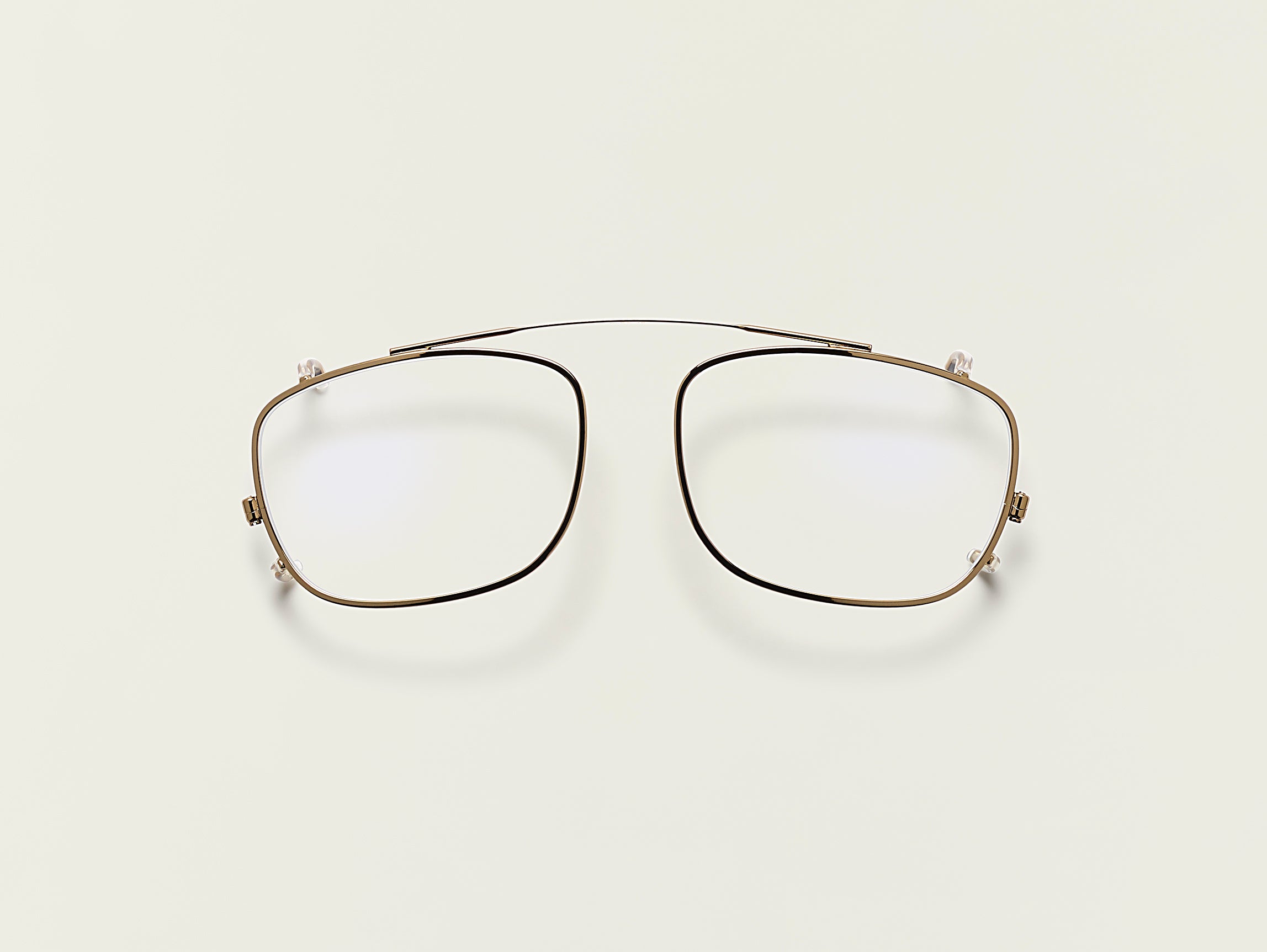 #color_brass | The ALEX CLIP in Brass with Blue Protect Lenses