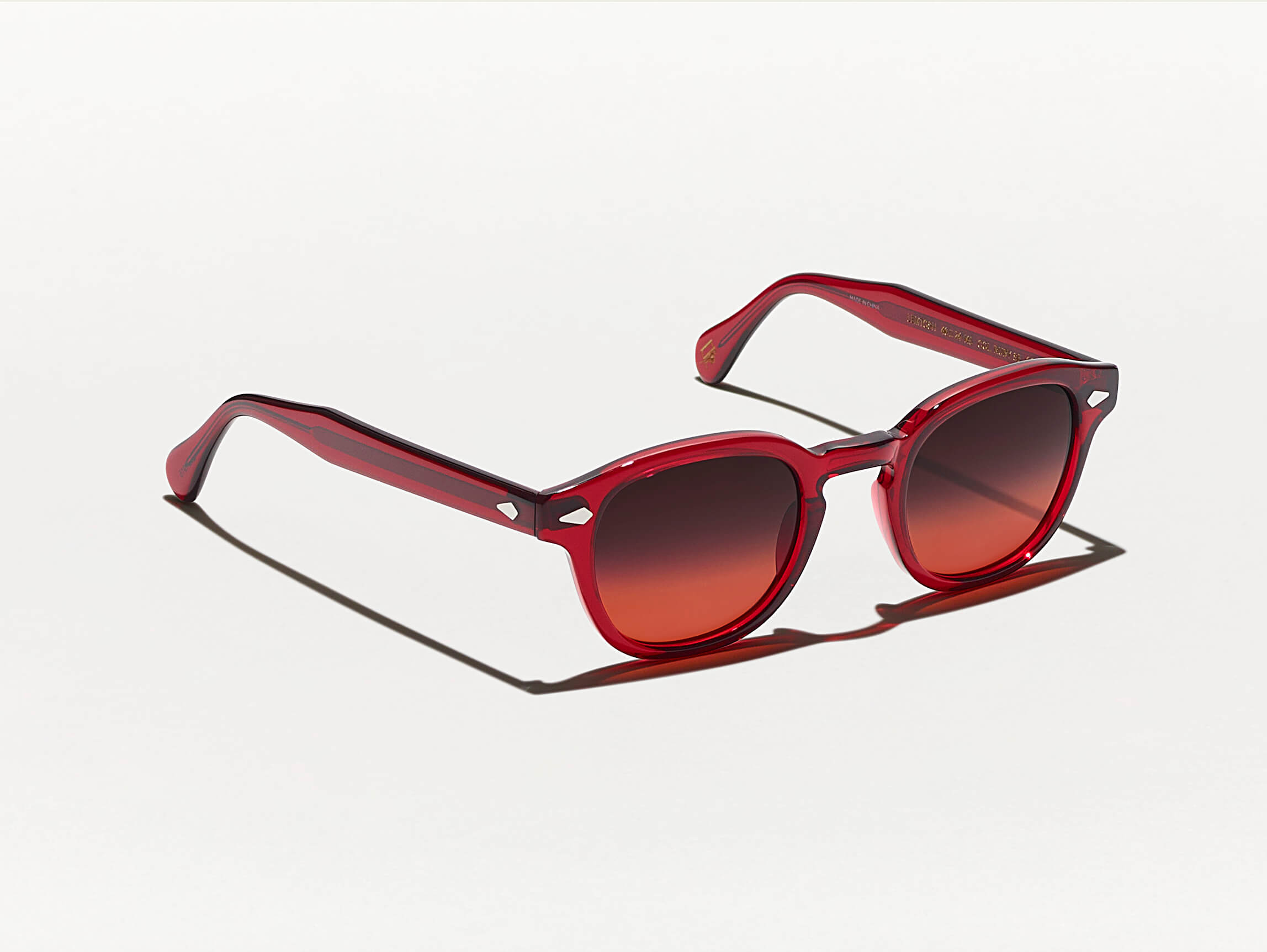 #color_ruby | The LEMTOSH in Ruby with Cabernet Tinted Lenses