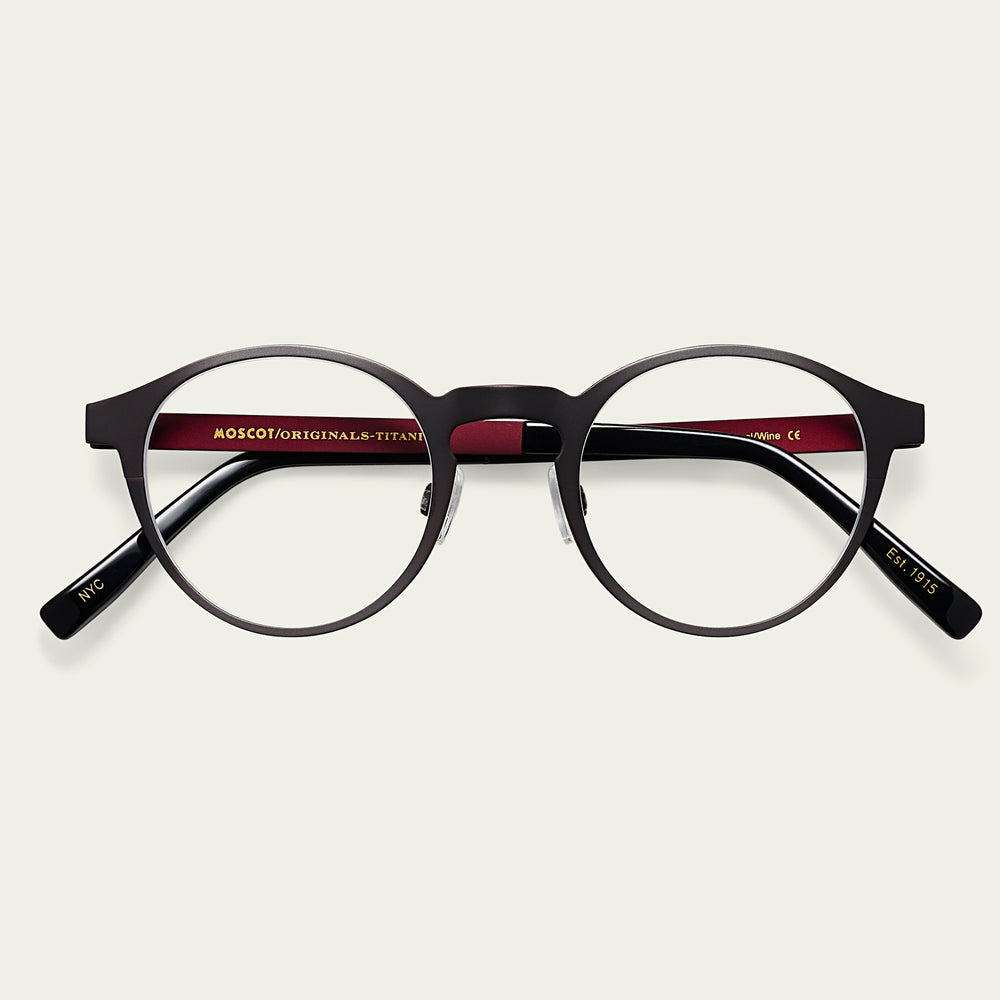 #color_charcoal/wine | The MILTZEN-T READY READER in Charcoal/Wine