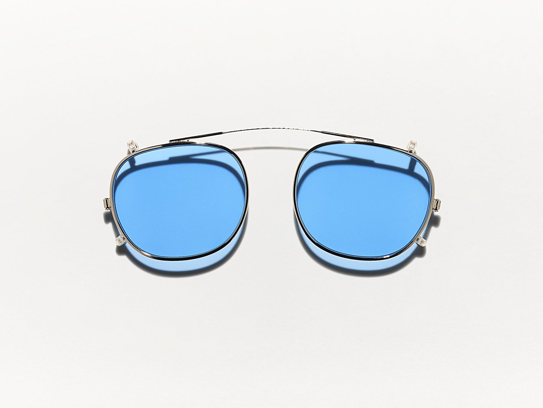 The CLIPTOSH in Gold with Celebrity Blue Tinted Lenses