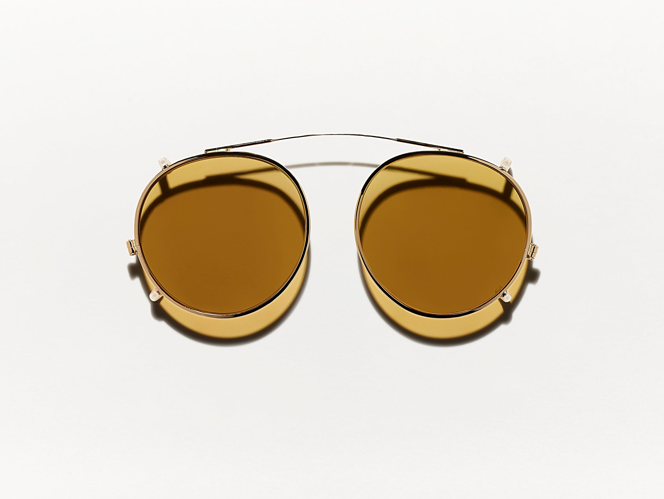 #color_amber | The CLIPZEN in Gold with Amber Tinted Lenses