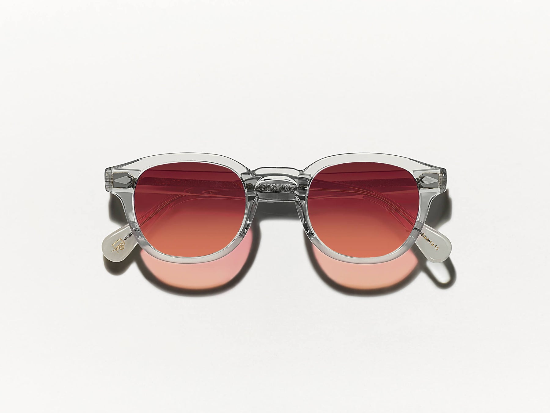 The LEMTOSH Light Grey with Cabernet Tinted Lenses