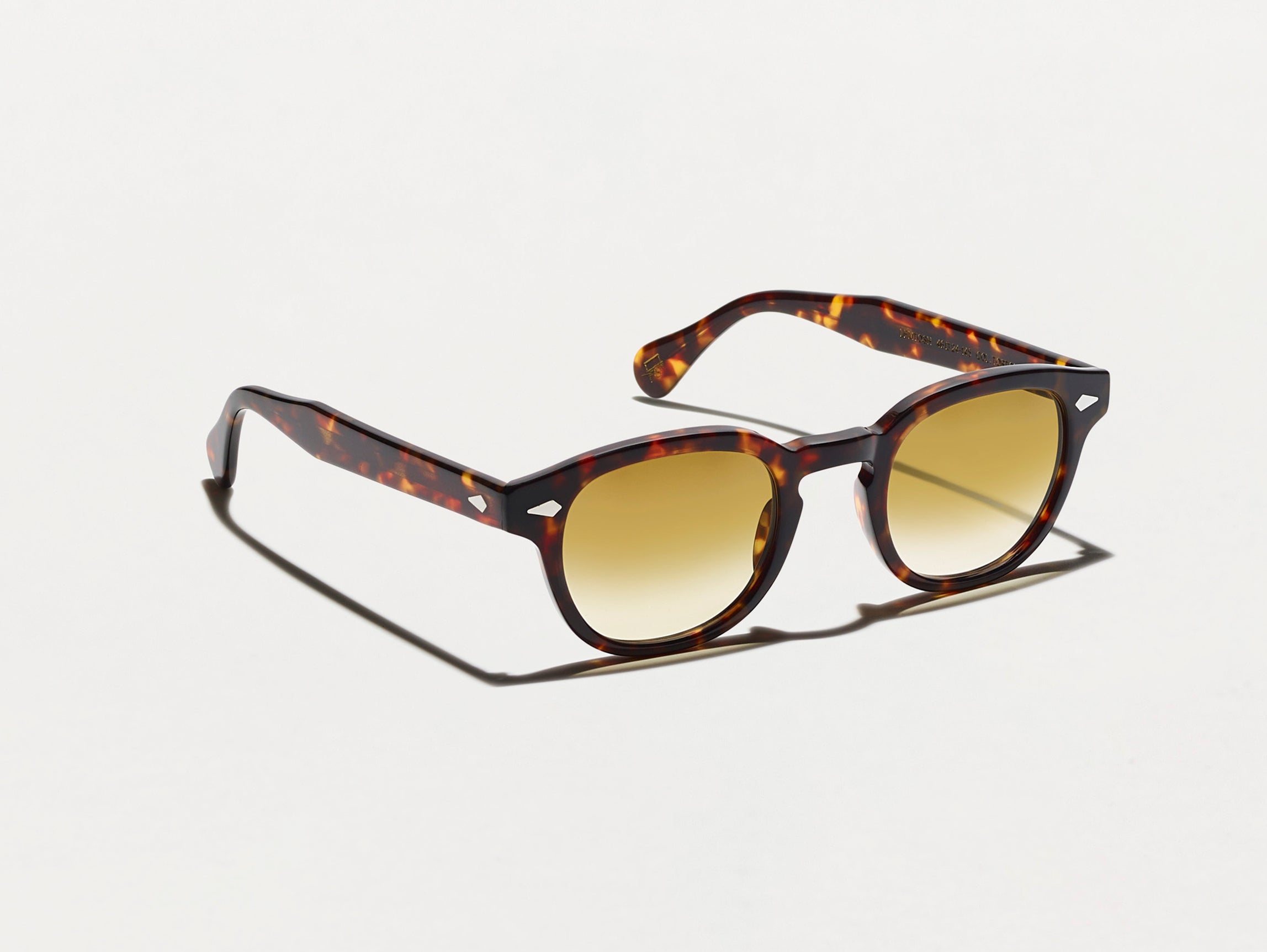 The LEMTOSH Tortoise with Chestnut Fade Tinted Lenses