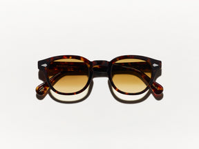 The LEMTOSH Tortoise with Chestnut Fade Tinted Lenses