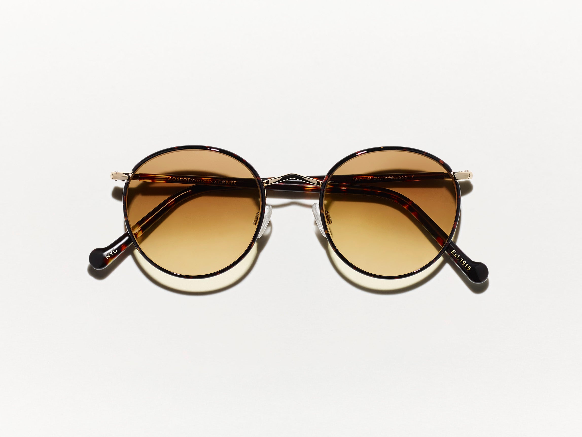 #color_chestnut fade | The ZEV in Tortoise in Chestnut Fade Tinted Lenses
