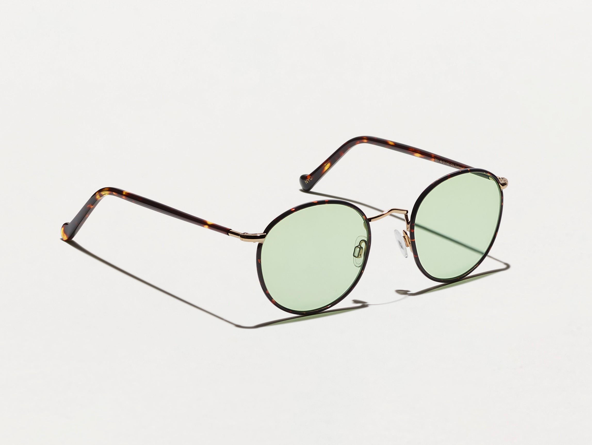 #color_limelight | The ZEV in Tortoise in Limelight Tinted Lenses