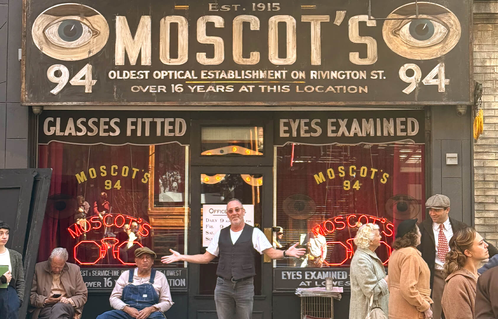 Look out for MOSCOT in the new movie Marty Supreme!