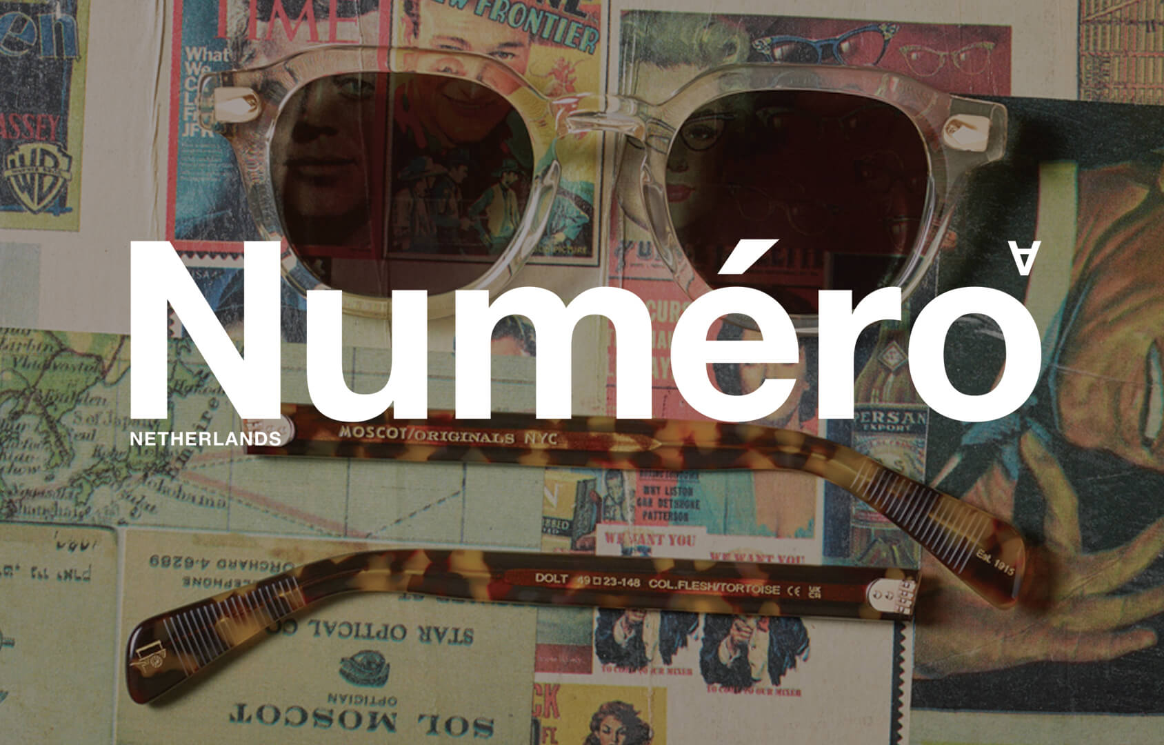 AUL FORMAN WEARS THE DOLT SUN IN NUMERO NETHERLANDS