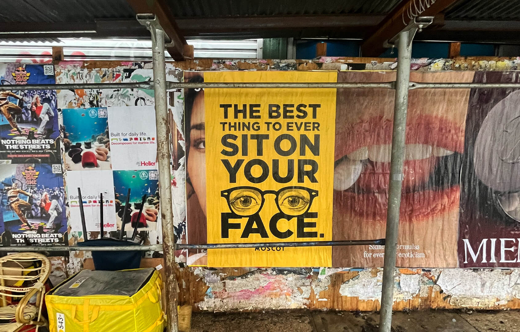 OUT ON THE STREETS AND IMPOSSIBLE TO MISS