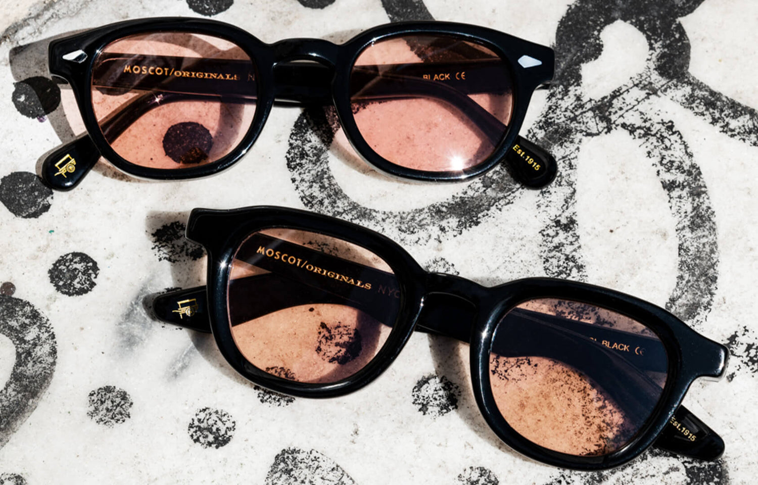 Pierre Niney wears The LEMTOSH in Black with Custom Made Tints