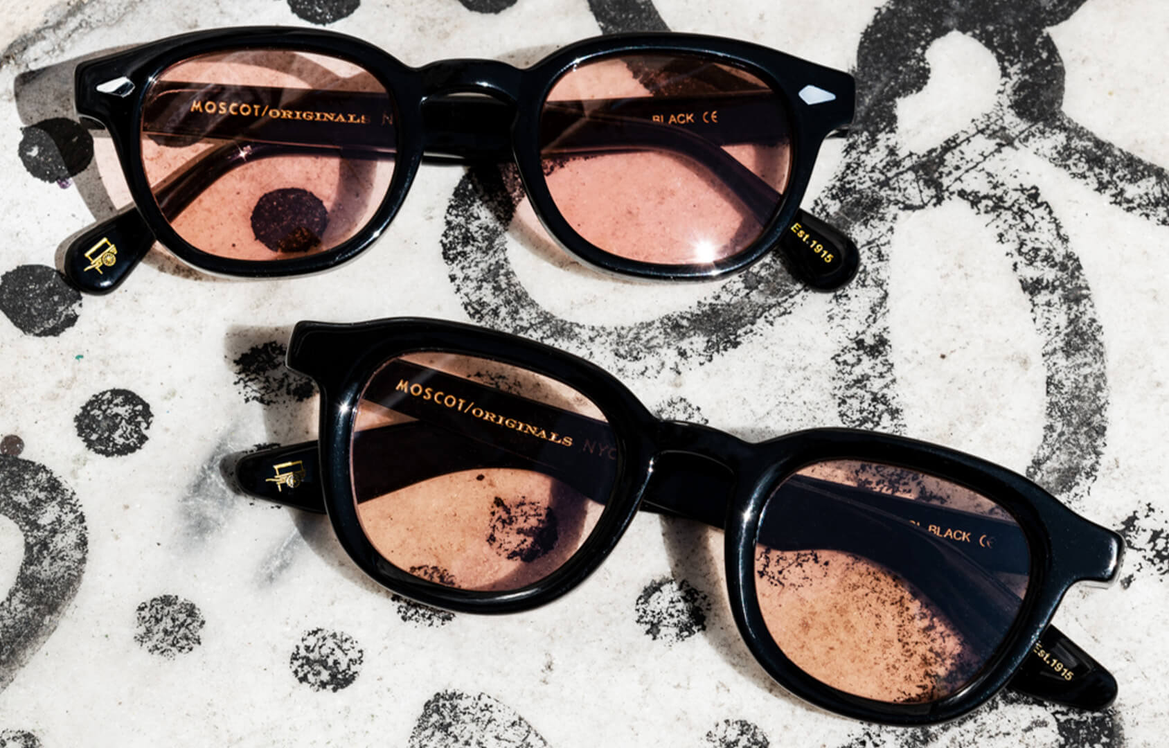 Pierre Niney wears The LEMTOSH in Black with Custom Made Tints