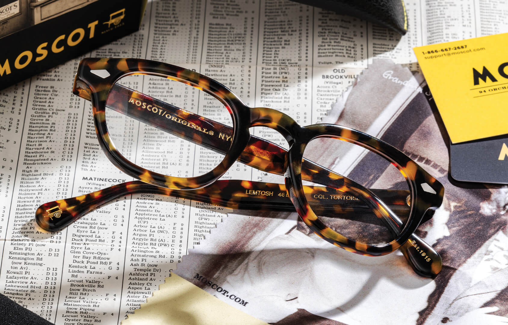 LEMTOSH WITH BLUE+ – MOSCOT NYC SINCE 1915