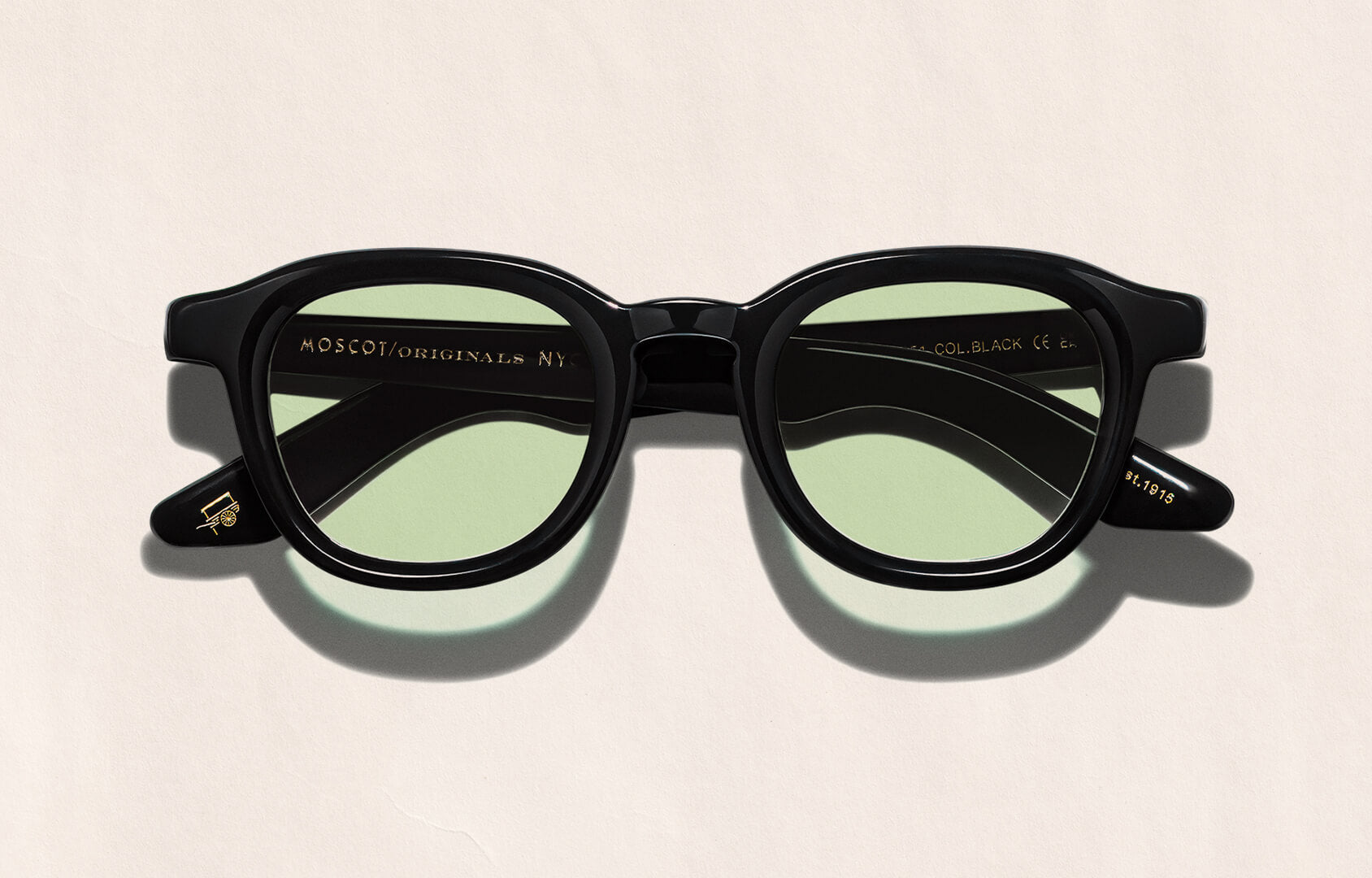 DAHVEN BLACK WITH CUSTOM MADE TINTS™ – MOSCOT NYC SINCE 1915