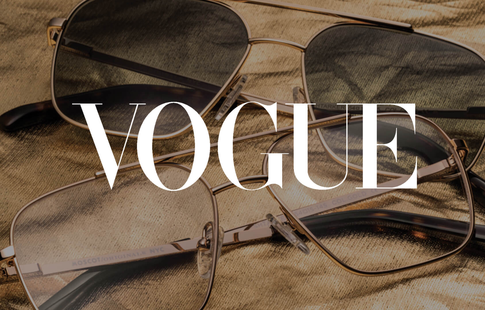 SHTARKER in Gold | 色付き Glasses – MOSCOT NYC SINCE 1915