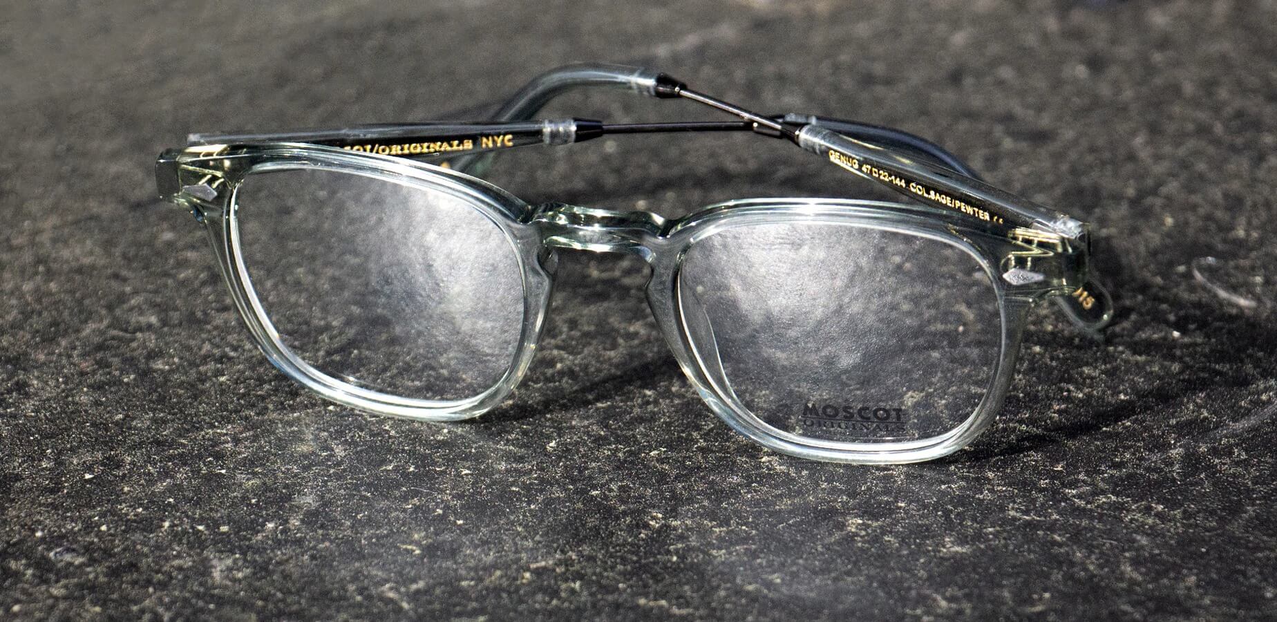 EYEGLASSES & SUNGLASSES WITH ACETATE NOSE PADS