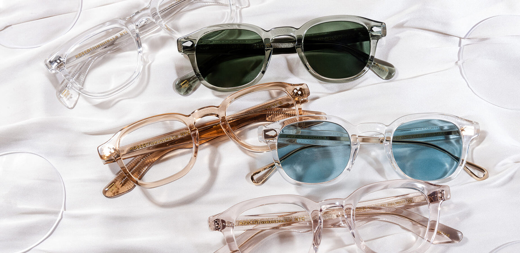 Meta Transparent Frame Transparent Transparent Frame Glasses | See-Through Glasses | MOSCOT