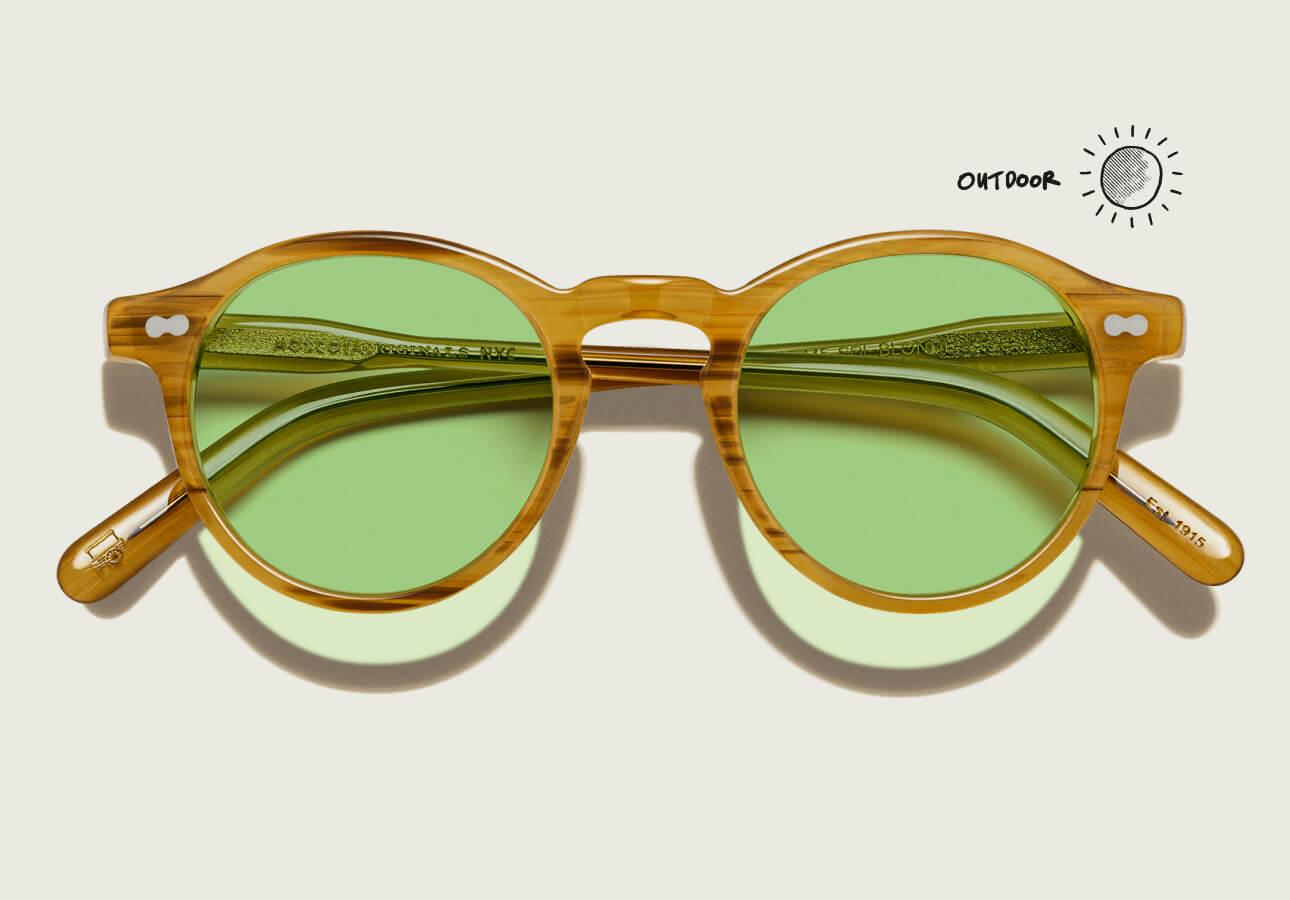 MILTZEN WITH GREEN+ – MOSCOT NYC SINCE 1915
