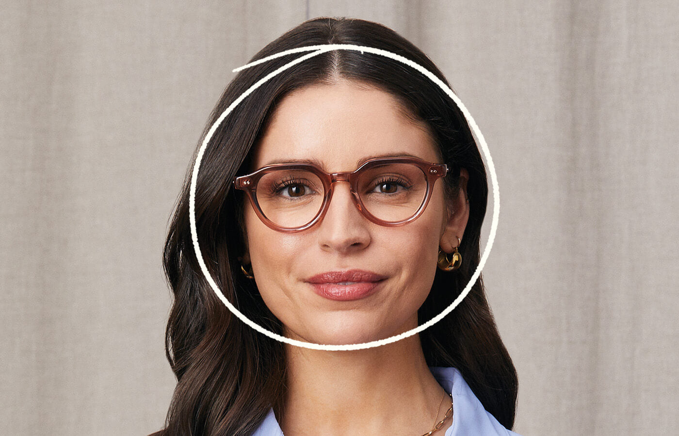 Frames for round faces