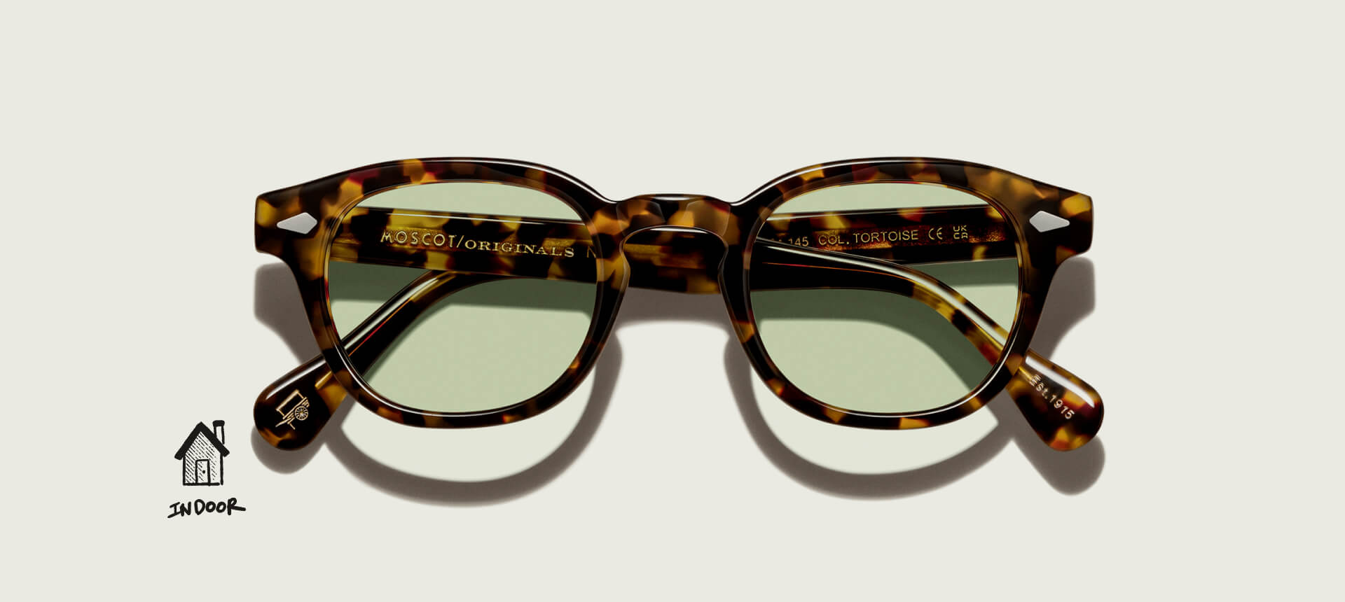 LEMTOSH WITH GREEN+ – MOSCOT NYC SINCE 1915