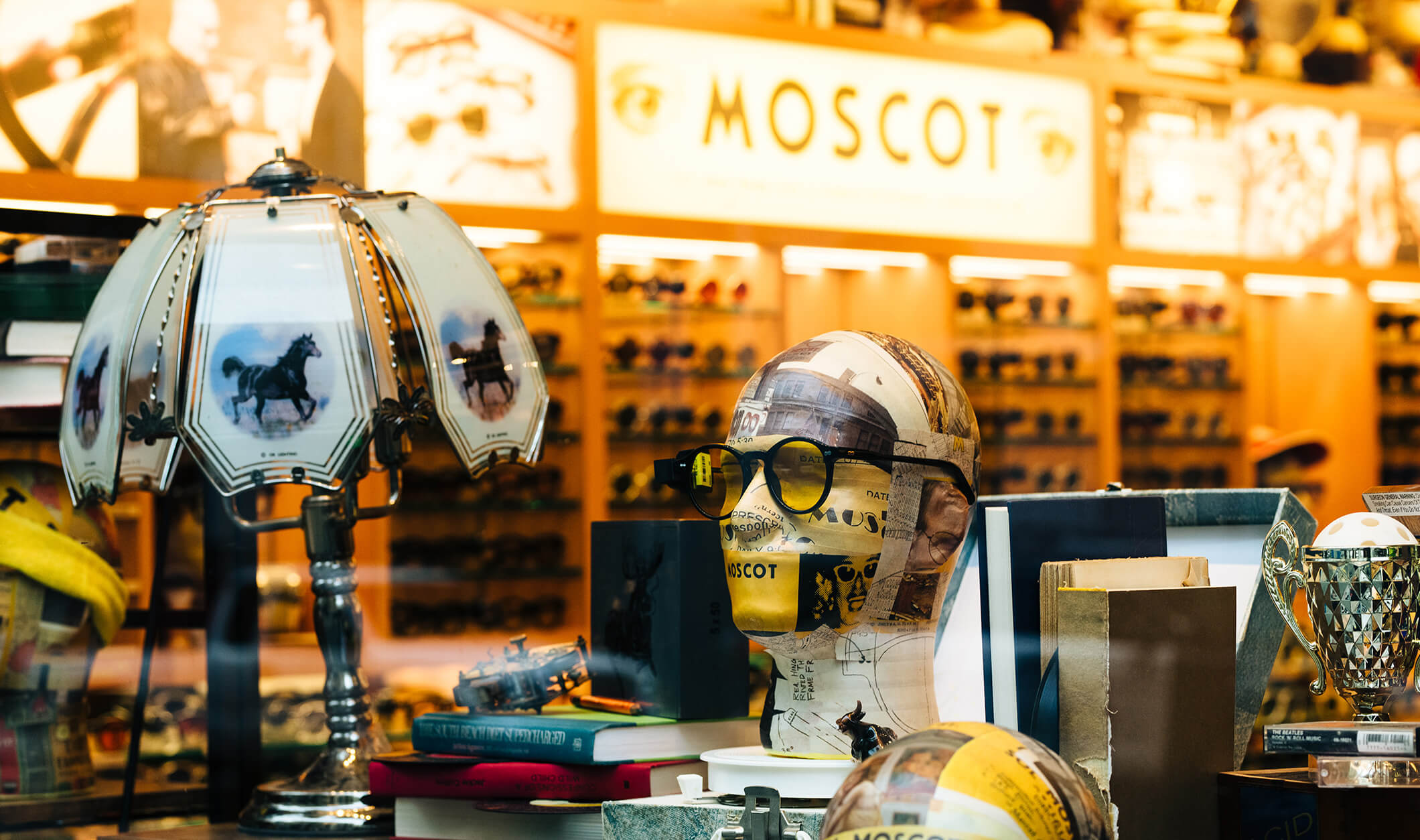 The MOSCOT Geary Shop interior 2