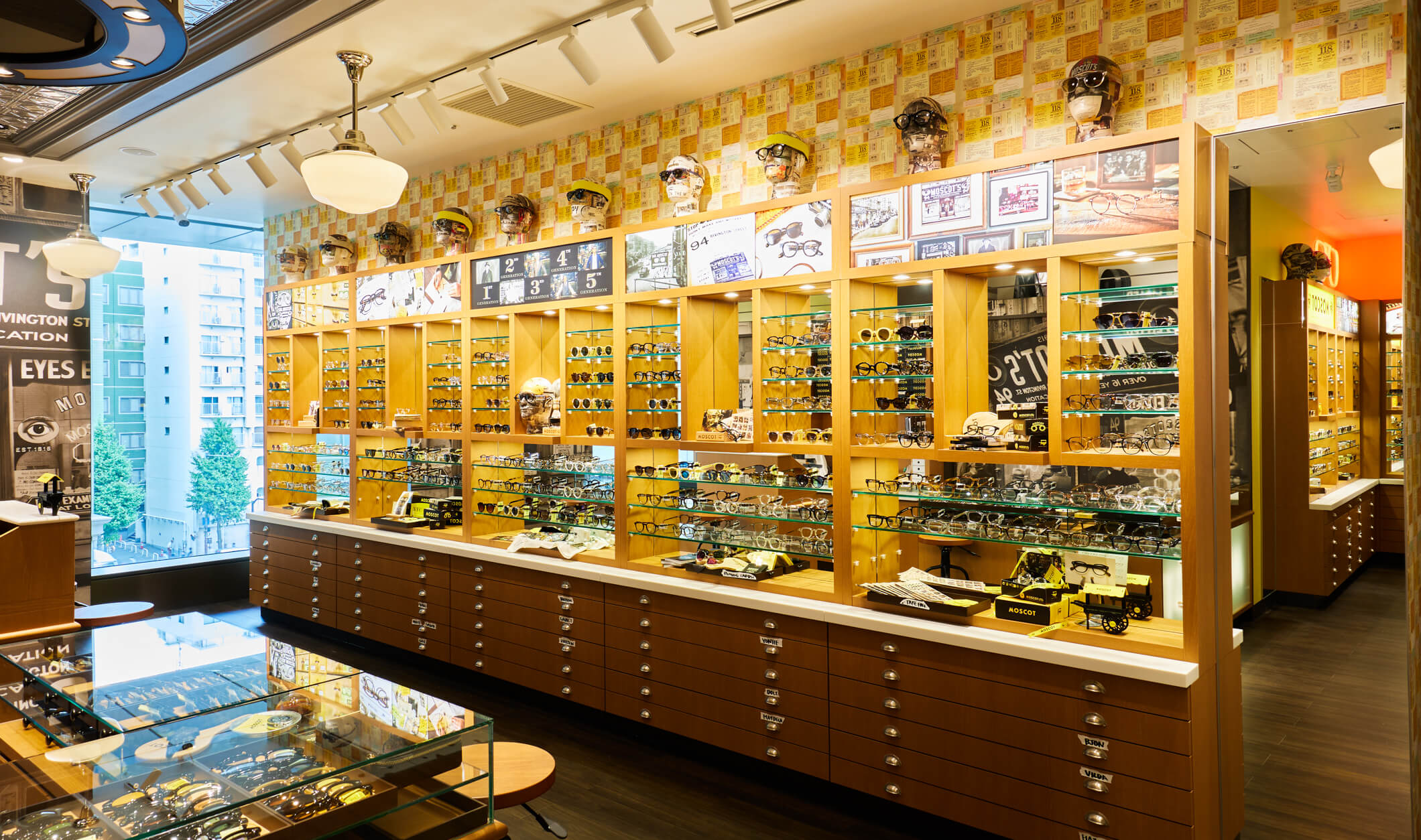 The MOSCOT Takanawa Shop Interior 5