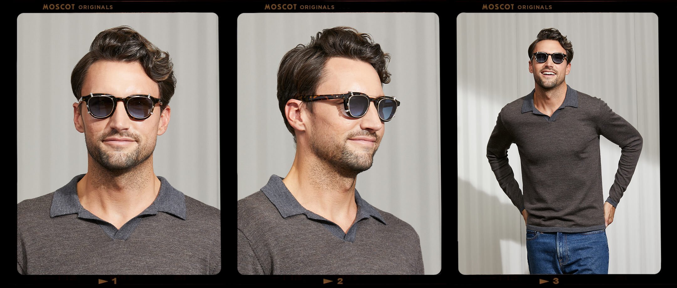 DAHVEN CLIP GOLD と CUSTOM MADE TINTS™ – MOSCOT NYC SINCE 1915