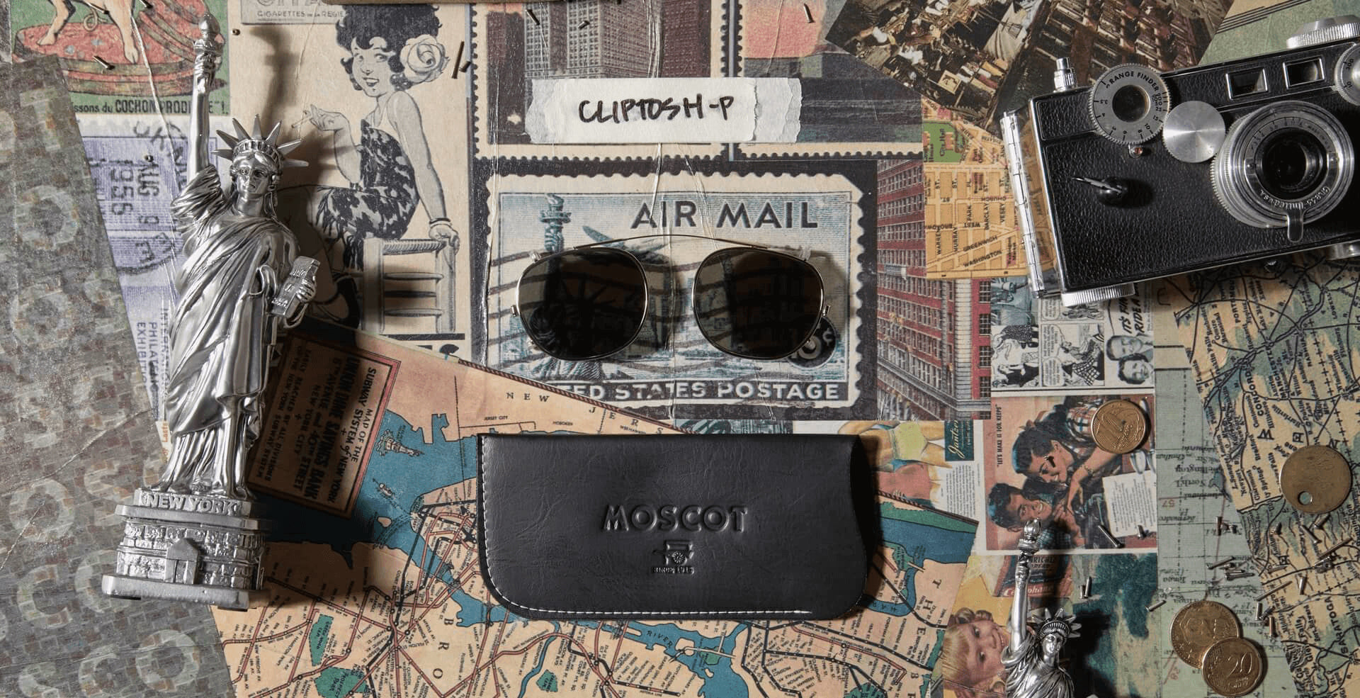 CLIPTOSH POLARIZED | Square Clip-on Sunglasses – MOSCOT NYC SINCE 1915 CLIPTOSH POLARIZED | Square Clip-on Sunglasses – MOSCOT NYC SINCE 1915