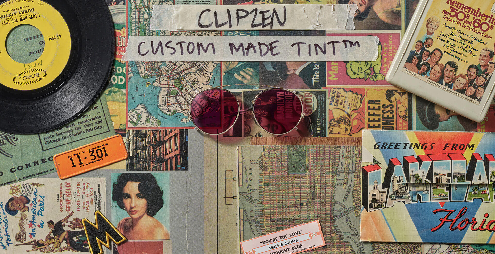 CLIPZEN GOLD WITH CUSTOM MADE TINTS™