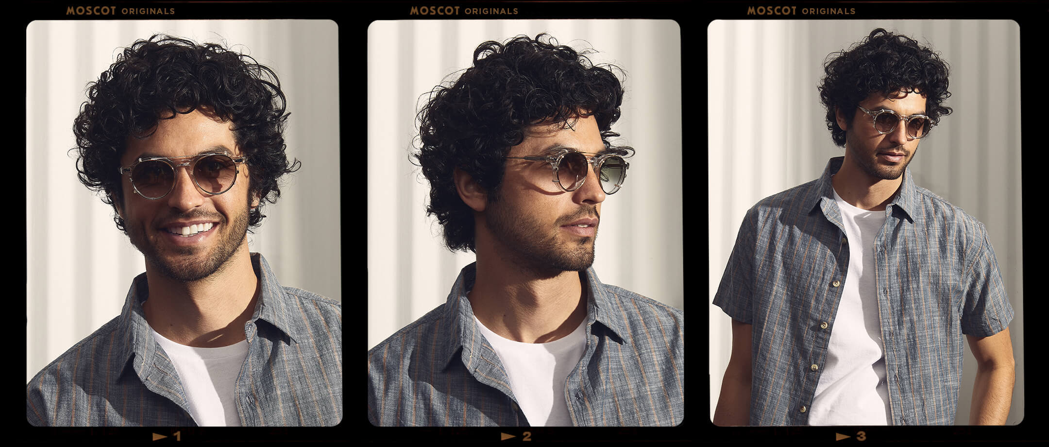 GoldのCLIPZEN | 色付きクリップオンGlasses – MOSCOT NYC SINCE 1915