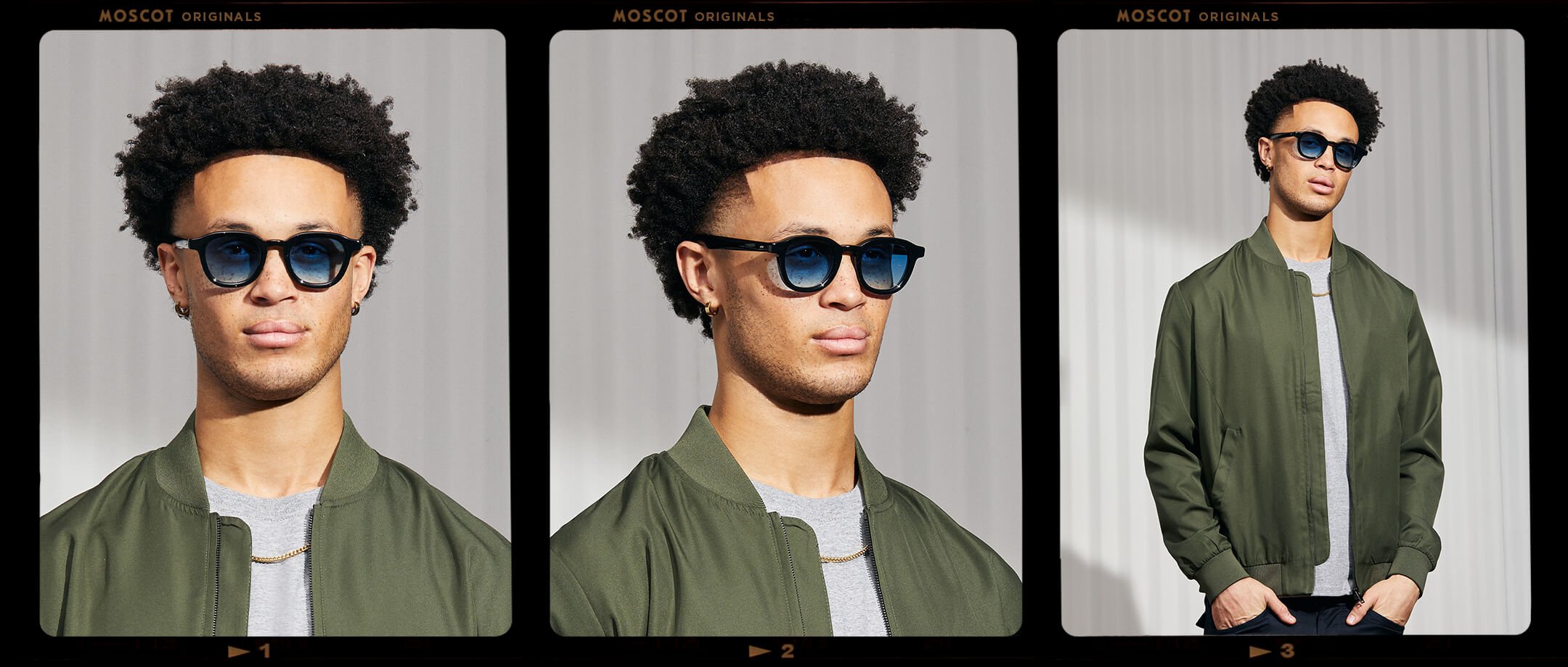 DAHVEN BLACK WITH CUSTOM MADE TINTS™ – MOSCOT NYC SINCE 1915