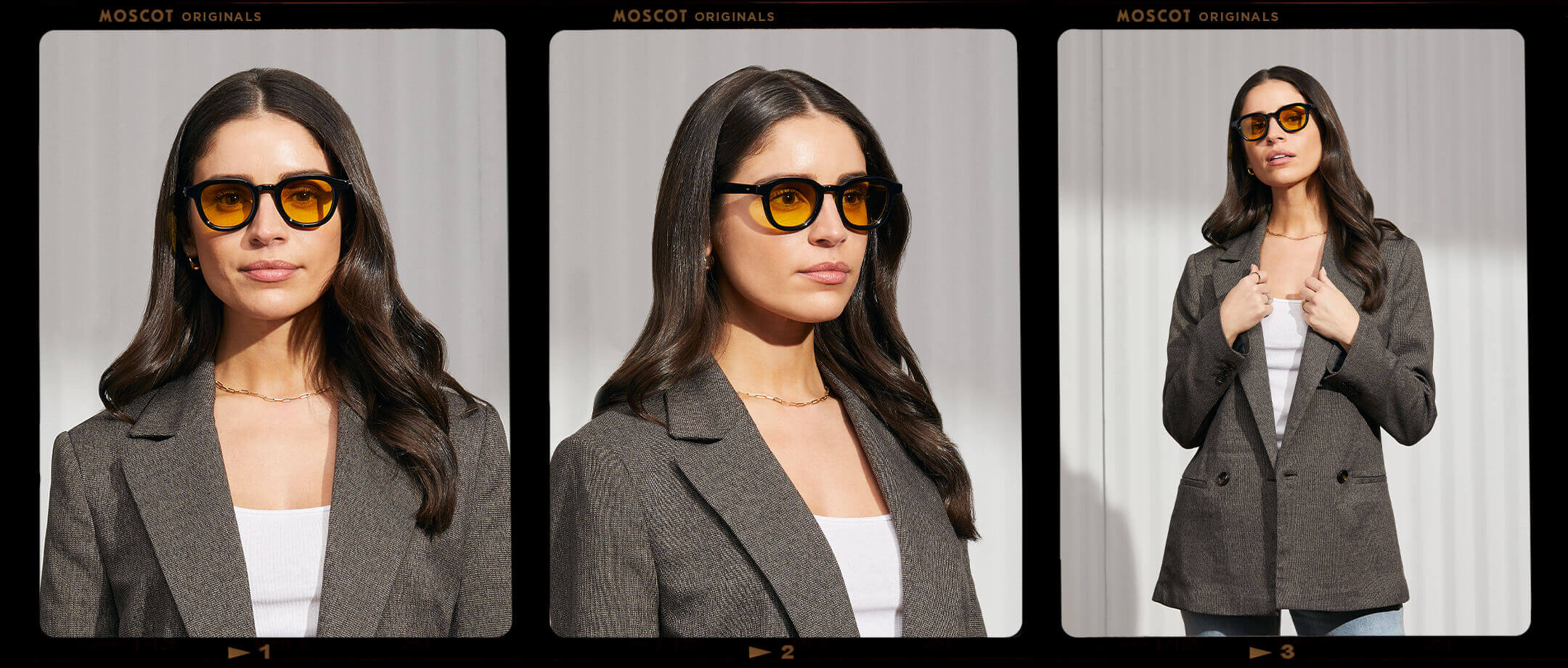 DAHVEN BLACK WITH CUSTOM MADE TINTS™ – MOSCOT NYC SINCE 1915