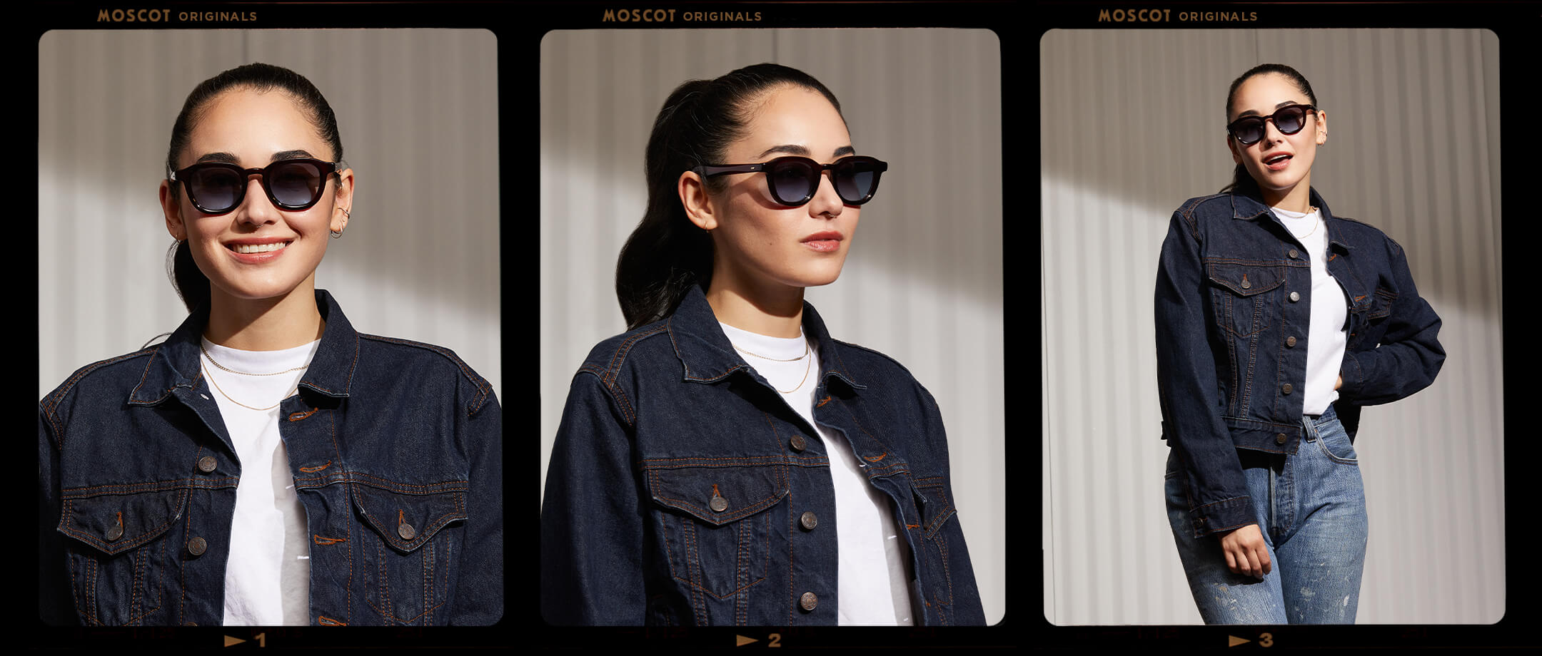 Model is wearing The DAHVEN in Burgundy in size 47 with Denim Blue Tinted Lenses