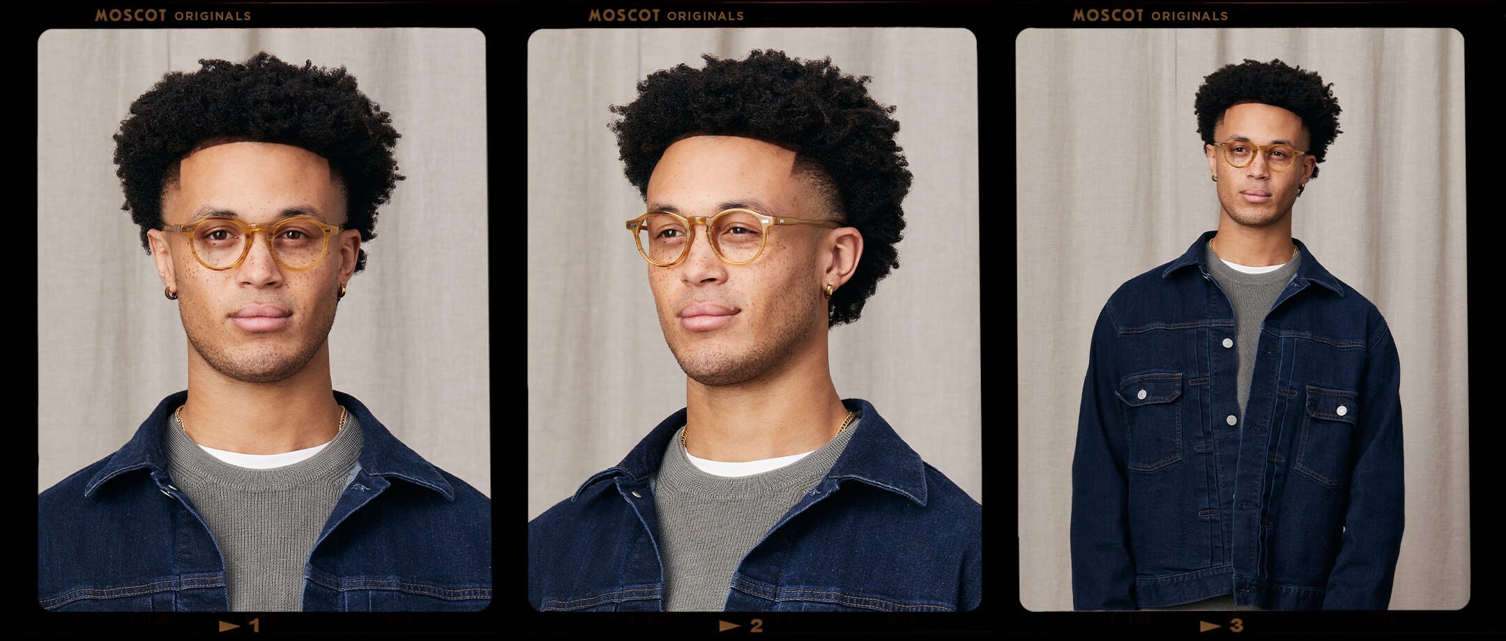 【MOSCOT】MILTZEN マットブラック（パープル） Moscot - Miltzen Black with Custom Made Tints™ - Westside Sunset
