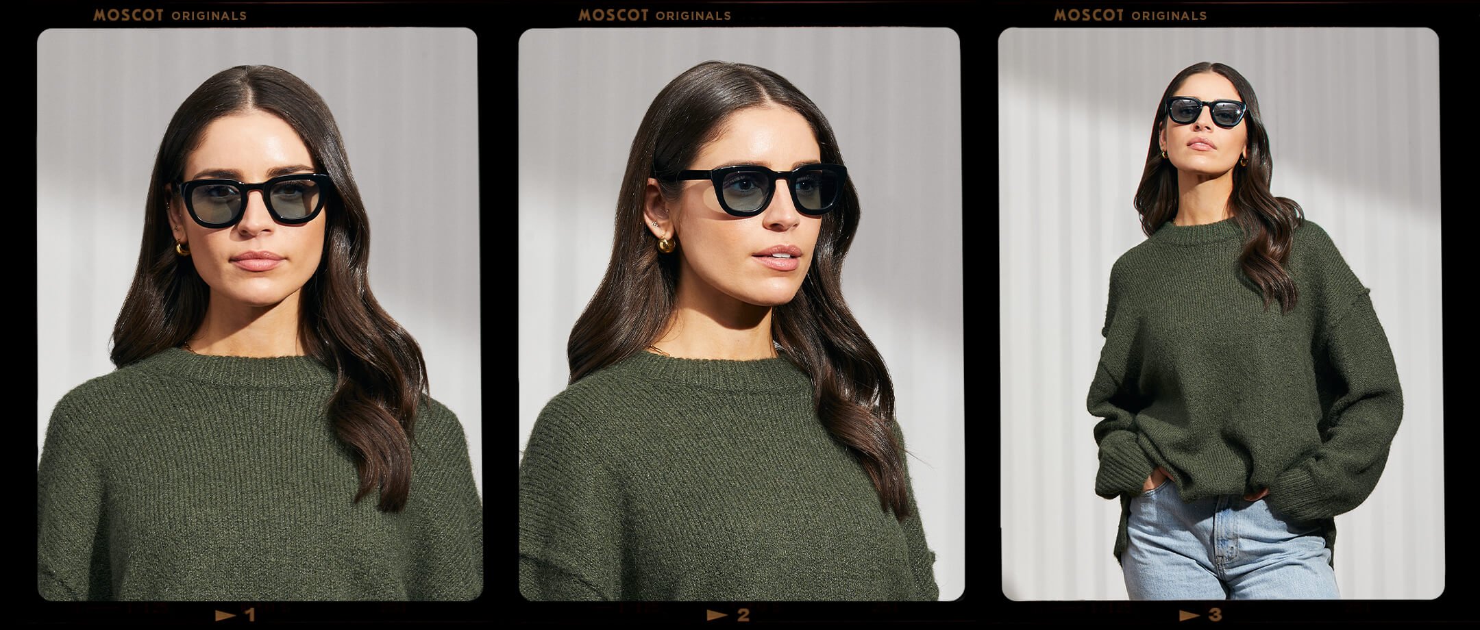 TELENA SUN|スクエアサングラス|MOSCOT