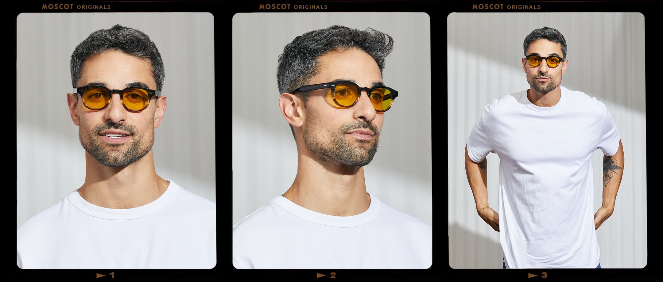 MOSCOT ブラウンフレーム サングラス モスコット MOSCOT MOSCOT サングラス LEMTOSH SUN ウェリントン型