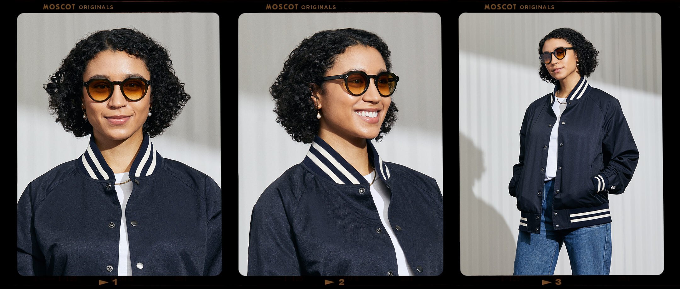 Model is wearing The GAVOLT SUN in Dark Green in size 48 with Chestnut Fade Tinted Lenses