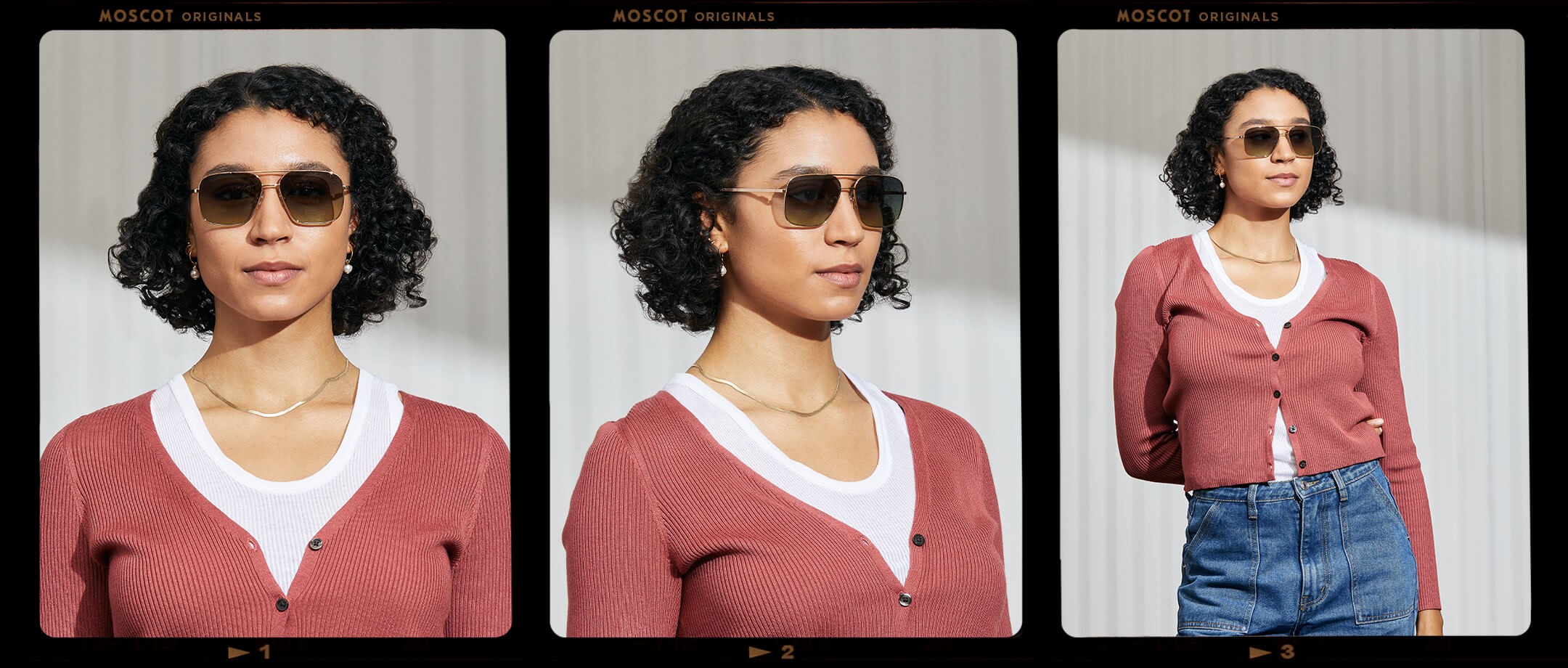 MOSCOTモスコット／SHTARKER SUN／GOLD SHTARKER SUN | Aviator Sunglasses – MOSCOT NYC SINCE 1915