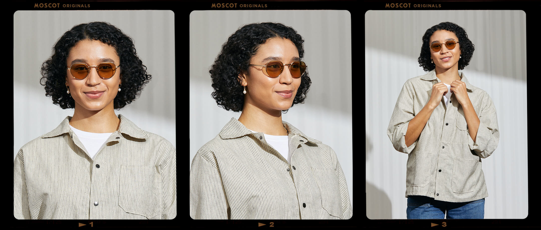Model is wearing The SMENDRIK in size 51 in Gold