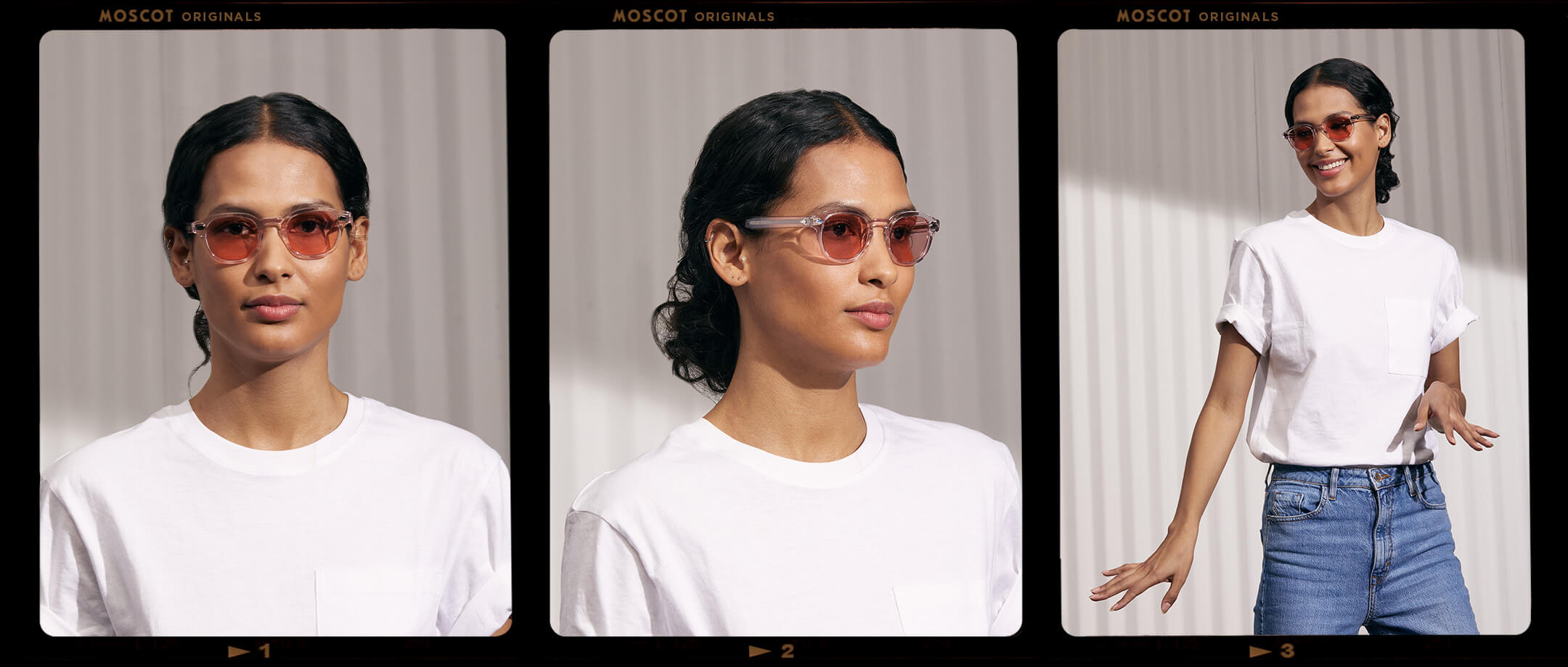 LEMTOSH MONOCHROME Blush｜ティンテッドGlasses – MOSCOT NYC SINCE 1915